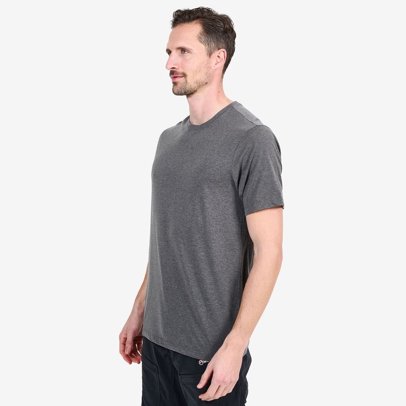 Montane Phase T-Shirt Herr Mörkgrå | IVXBFZ807