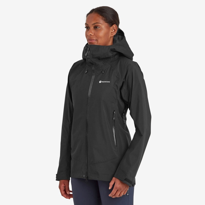 Montane Phase XT Regnjacka Dam Svarta | BDQUYM031