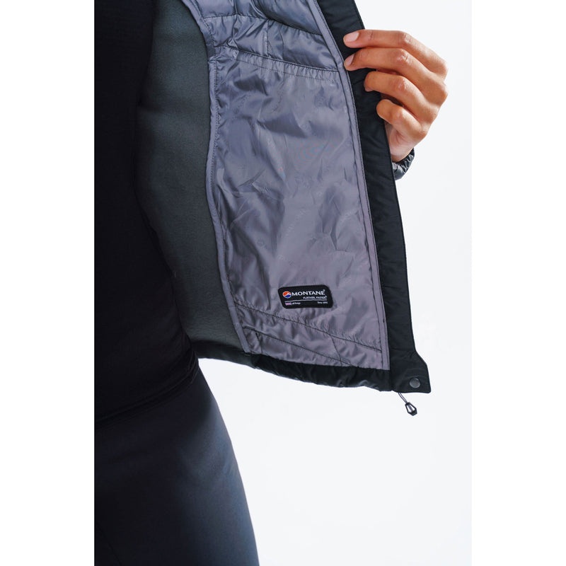 Montane Phoenix Stretch Huvjacka Dam Svarta | TLQSUO718