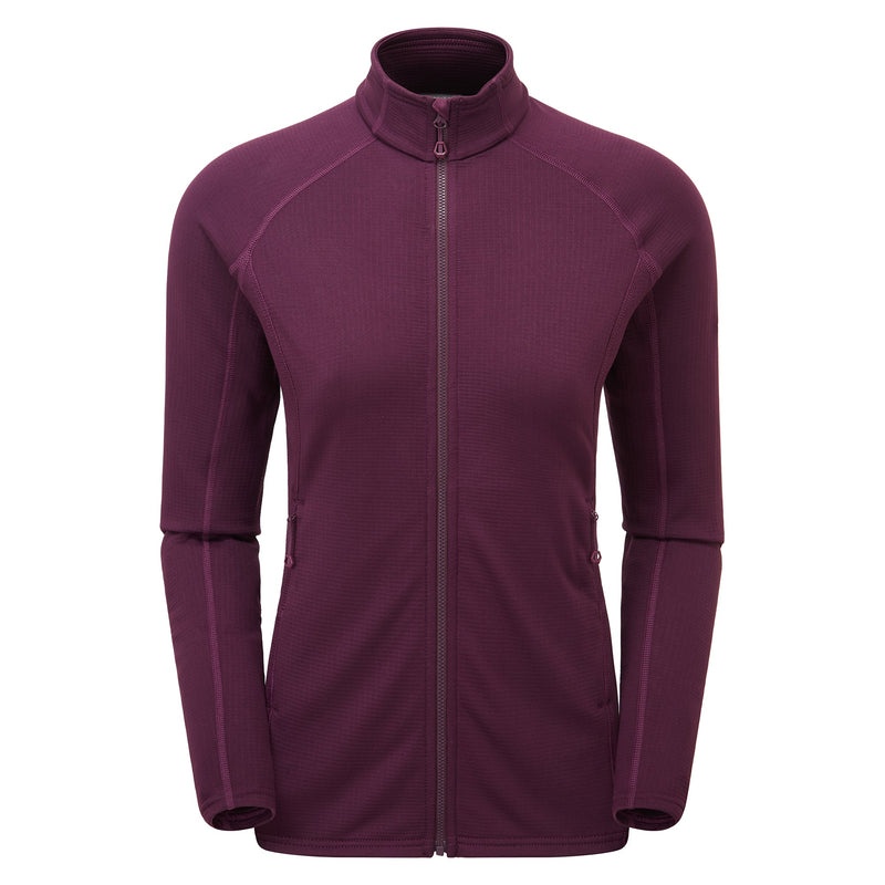 Montane Protium Fleecejackor Dam Lila | ZUMWVG675