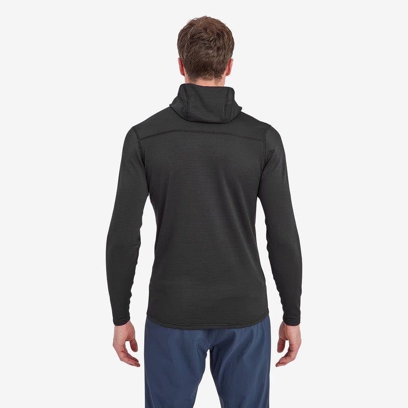 Montane Protium Lite Pull On Fleece Hoodie Herr Svarta | VMEWCF713