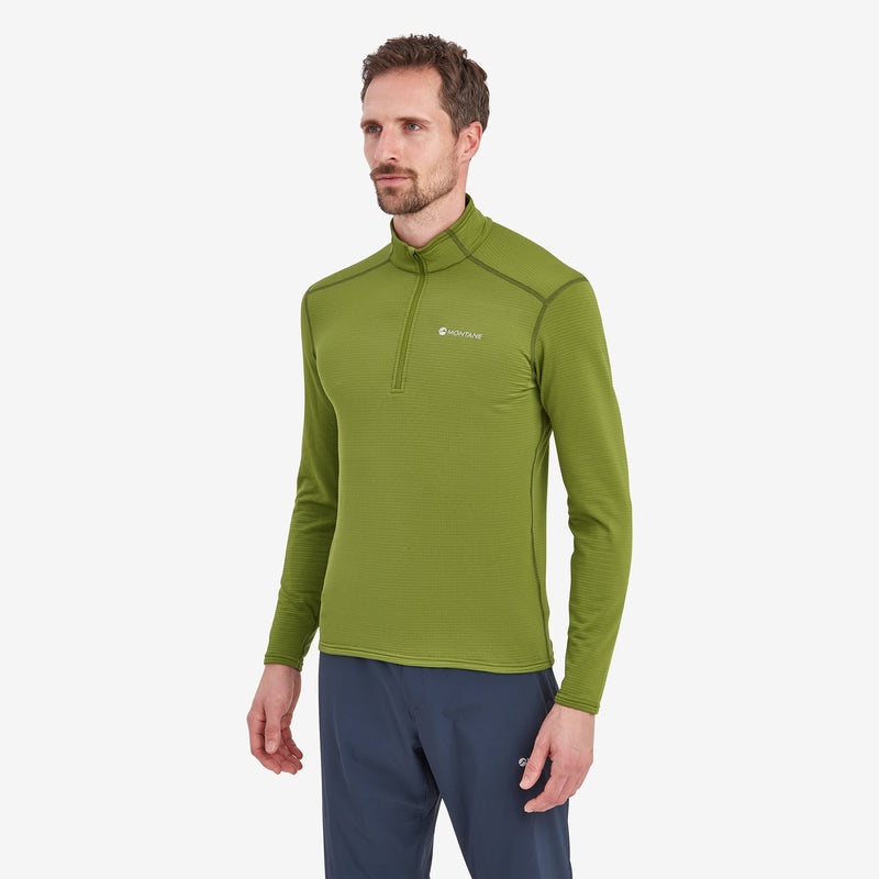 Montane Protium Lite Pull On Fleece Tröjor Herr Gröna | UQOBZR481