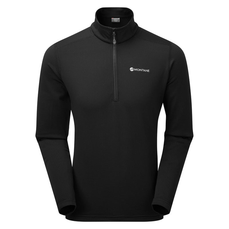 Montane Protium Pull On Fleece Tröjor Herr Svarta | DAMWSY732