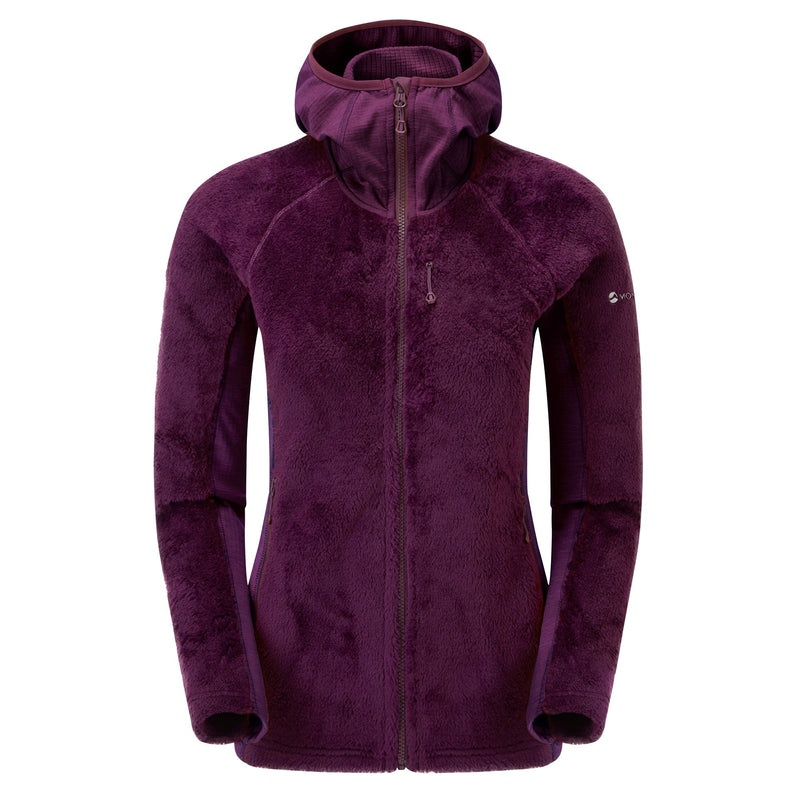 Montane Protium XPD Hooded Fleecejackor Dam Lila | YIFMLW394