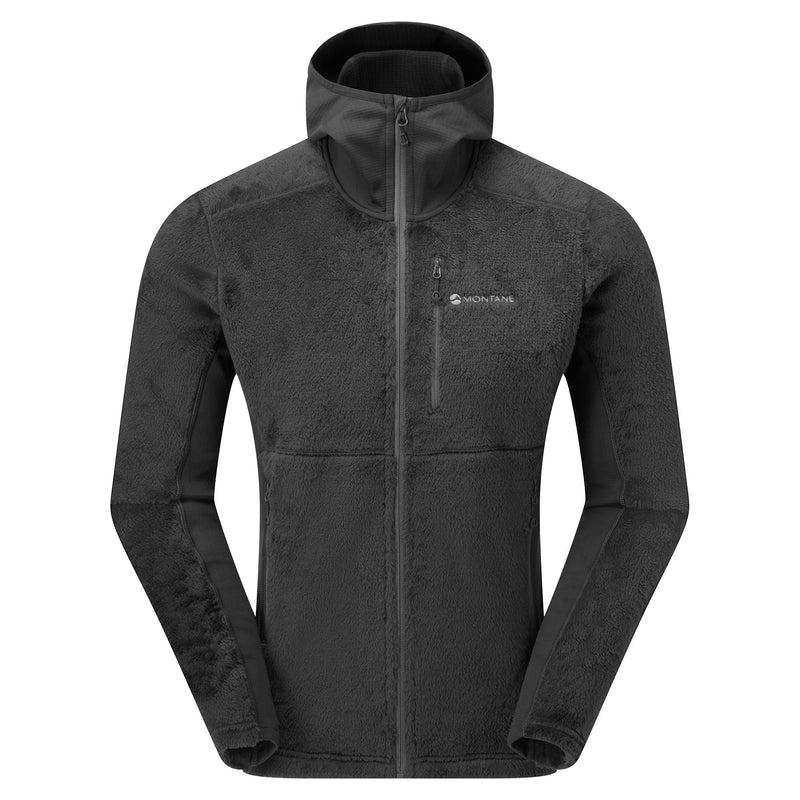 Montane Protium XPD Hooded Fleecejackor Herr Mörkgrå | GKOTSZ453