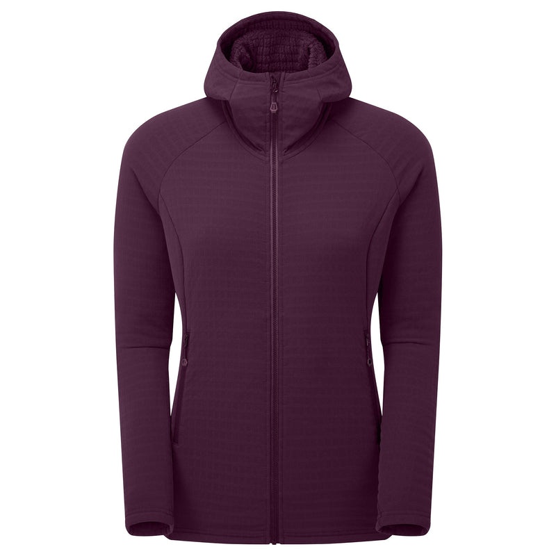 Montane Protium XT Hooded Fleecejackor Dam Lila | UGDICY510