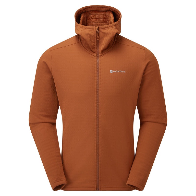 Montane Protium XT Hooded Fleecejackor Herr Bruna | NOAMKV048