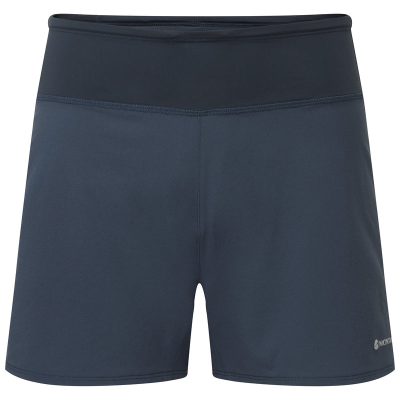 Montane Slipstream Twin Skin Trail Löpar Shorts Dam Marinblå | BPRMNL457