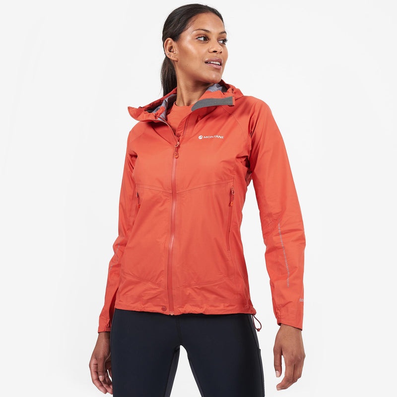 Montane Spine Regnjacka Dam Korall | LNQGRT879