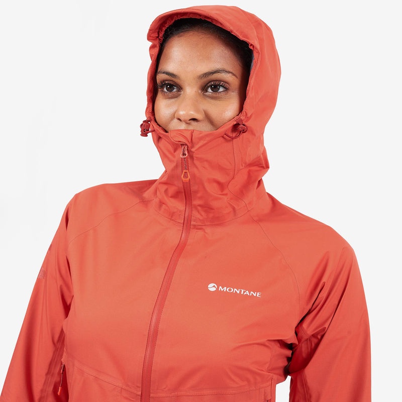 Montane Spine Regnjacka Dam Korall | LNQGRT879