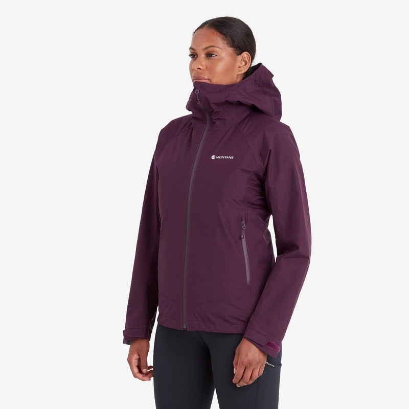 Montane Spirit Regnjacka Dam Lila | CQGYUT496