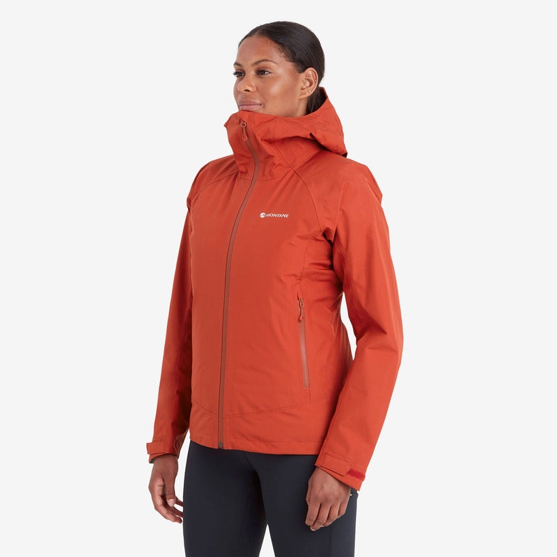 Montane Spirit Regnjacka Dam Orange | EBNQLW462