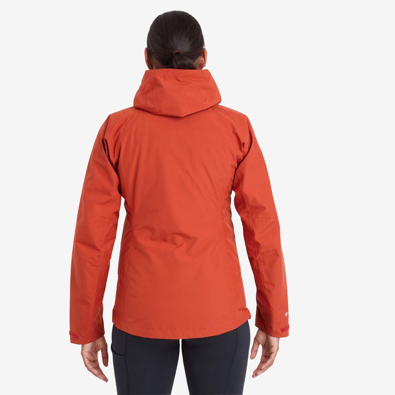 Montane Spirit Regnjacka Dam Orange | EBNQLW462