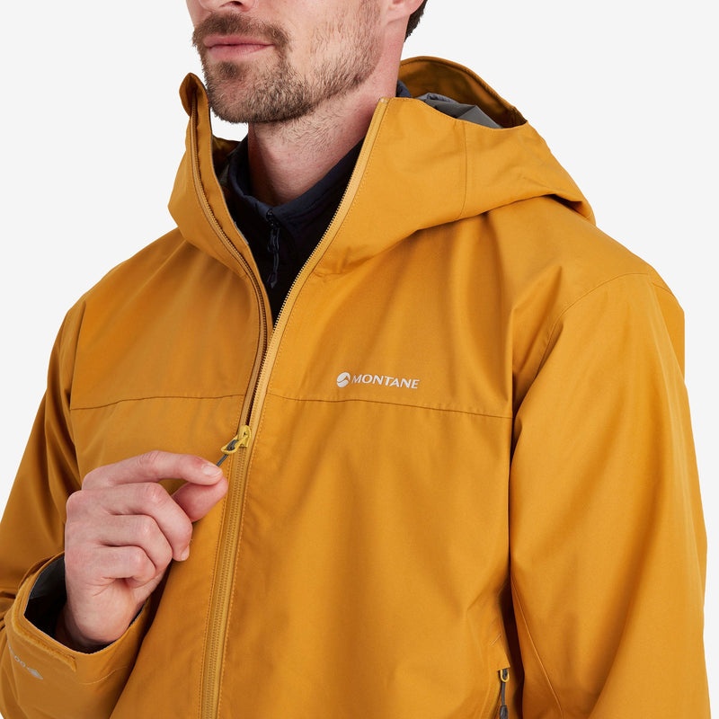 Montane Spirit Regnjacka Herr Orange | KPYMUJ850