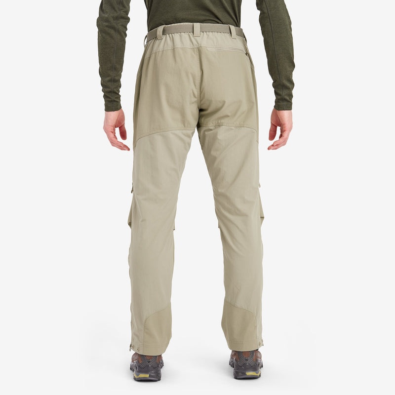 Montane Terra Byxor Herr Khaki | IVSEOB295