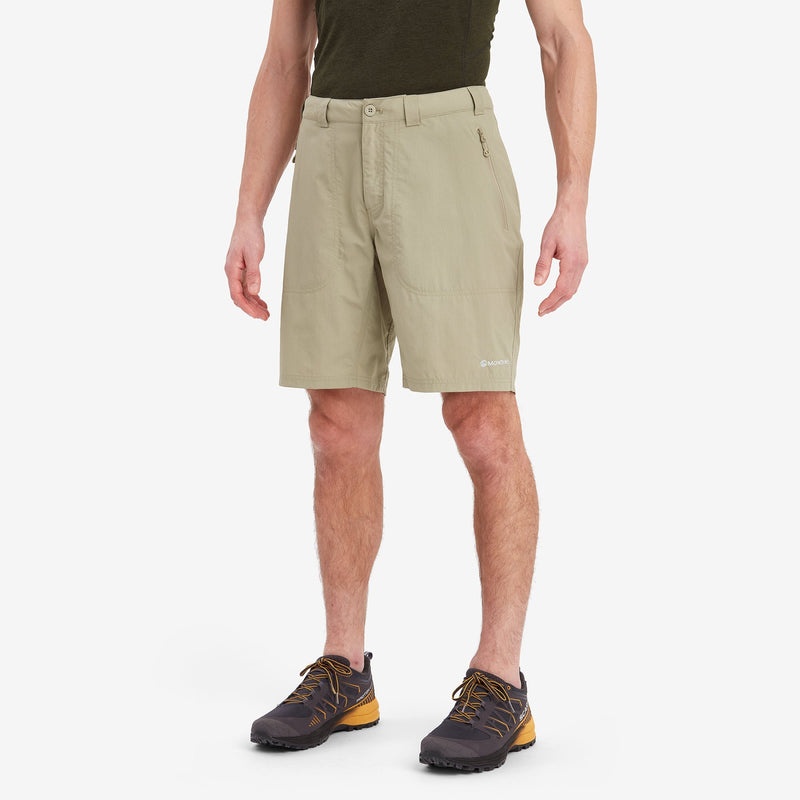 Montane Terra Shorts Herr Khaki | ROTJNV018