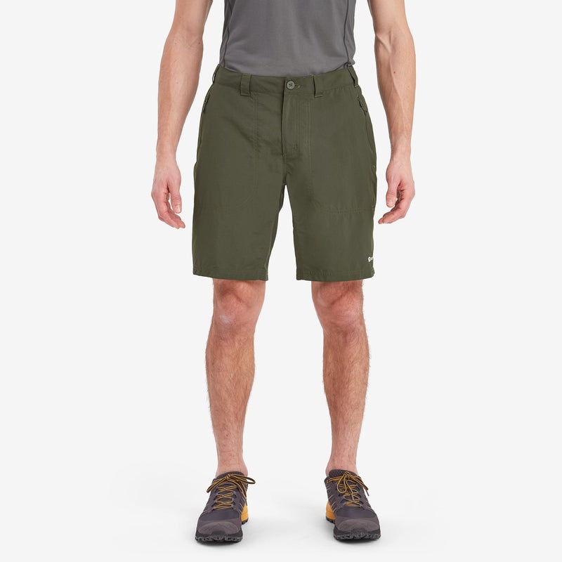 Montane Terra Shorts Herr Mörkgröna | QJKITV674