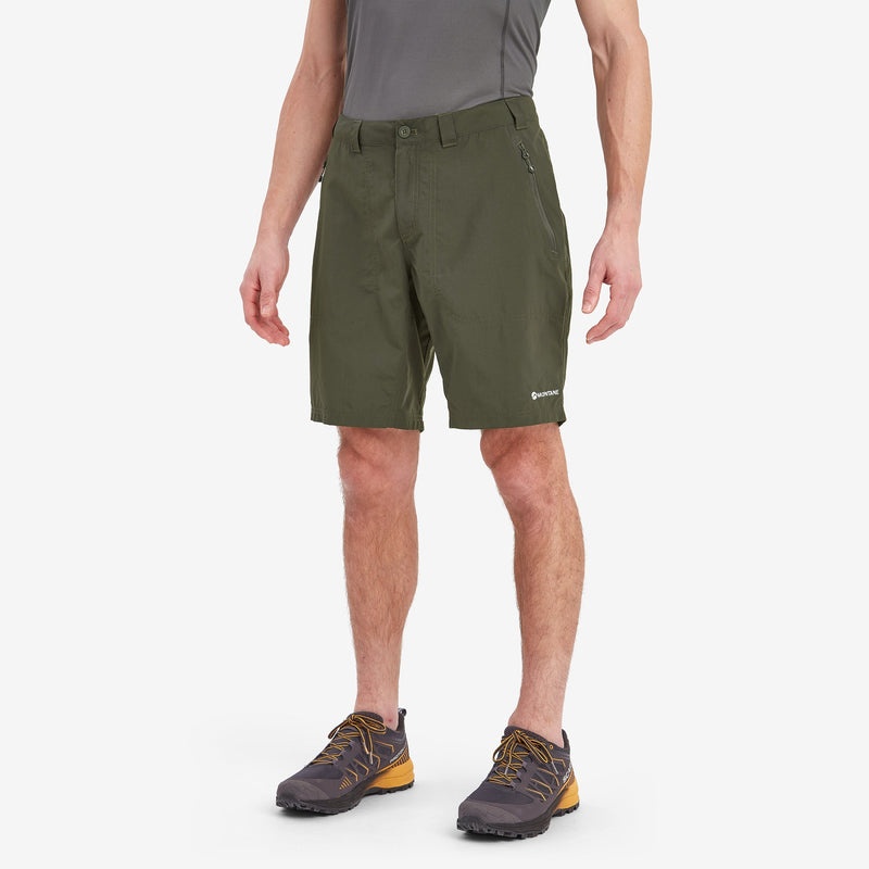 Montane Terra Shorts Herr Mörkgröna | QJKITV674