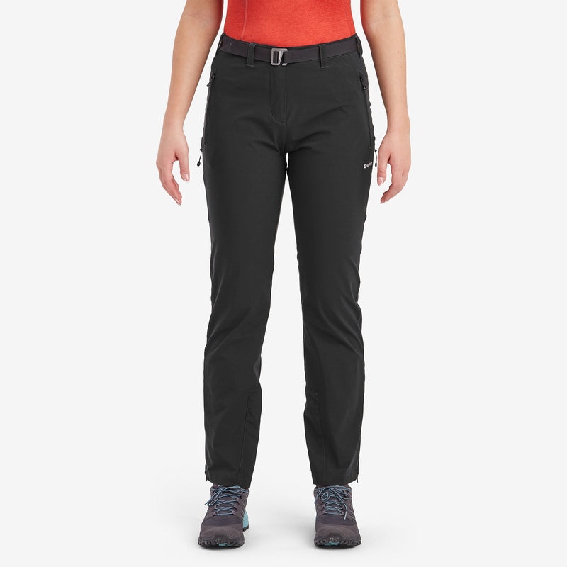 Montane Terra Stretch Byxor Dam Svarta | ZJFQTP415