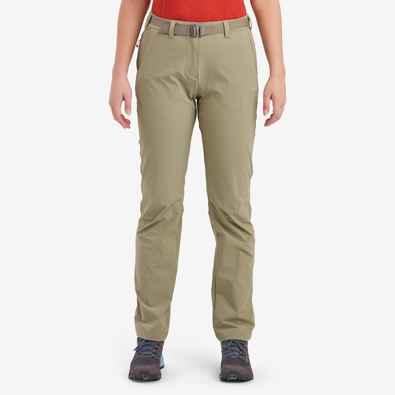 Montane Terra Stretch Lite Byxor Dam Khaki | NHMFKU376