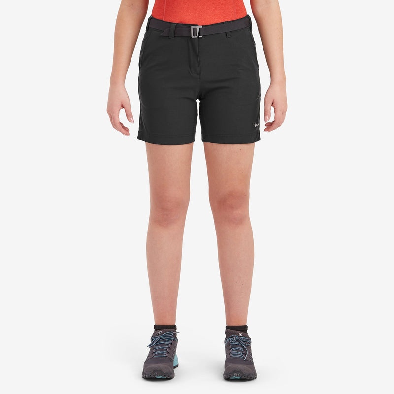 Montane Terra Stretch Lite Shorts Dam Svarta | DXCLRS417