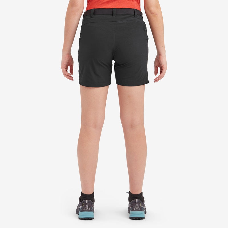 Montane Terra Stretch Lite Shorts Dam Svarta | DXCLRS417