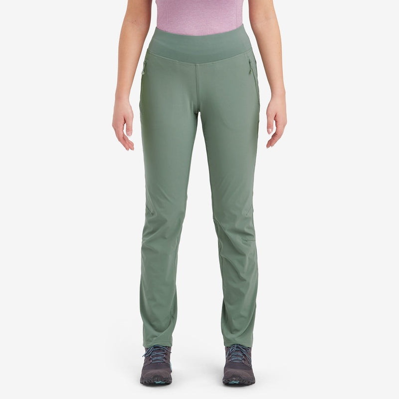 Montane Tucana Lite Stretch Leggings Dam Gröna | HBVWUI813