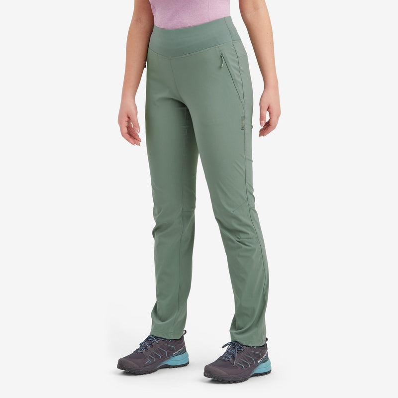 Montane Tucana Lite Stretch Leggings Dam Gröna | HBVWUI813