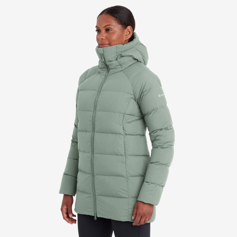 Montane Tundra Hooded Dunjackor Dam Gröna | PWJNZT384