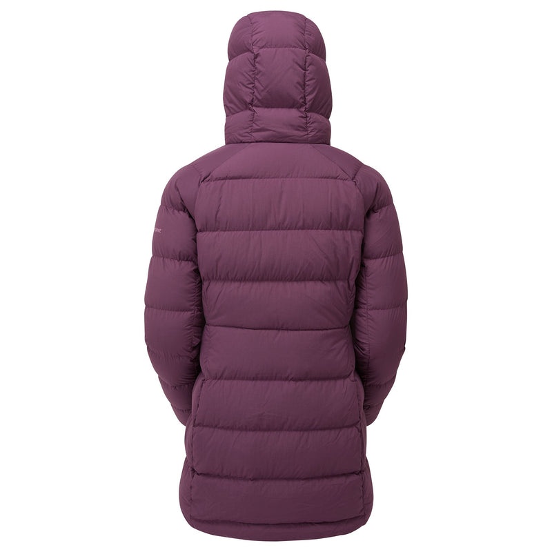 Montane Tundra Hooded Dunjackor Dam Lila | HLRJZA827