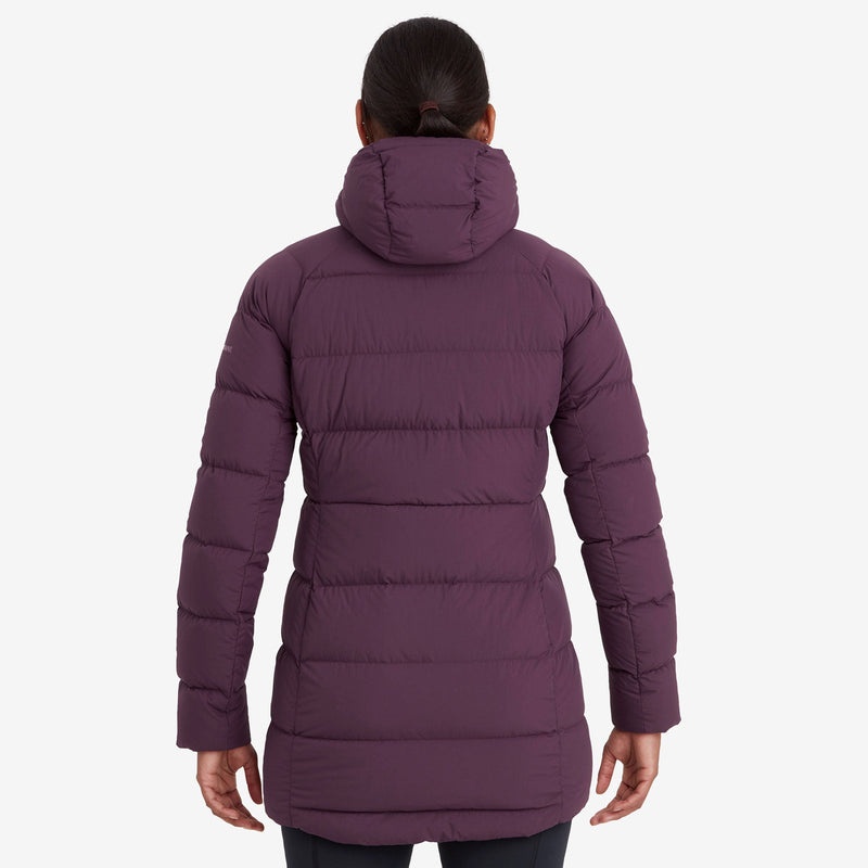 Montane Tundra Hooded Dunjackor Dam Lila | HLRJZA827