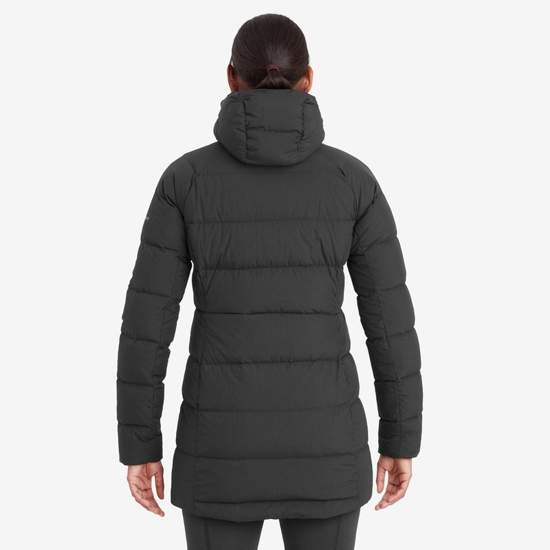 Montane Tundra Hooded Dunjackor Dam Svarta | YEJUAF039