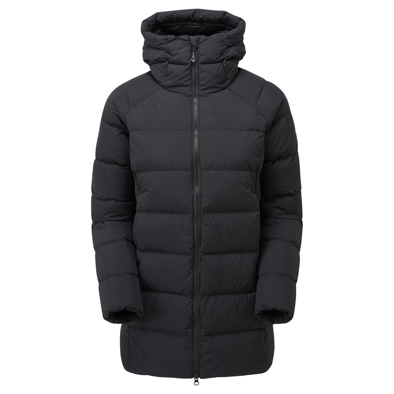 Montane Tundra Hooded Dunjackor Dam Svarta | YEJUAF039